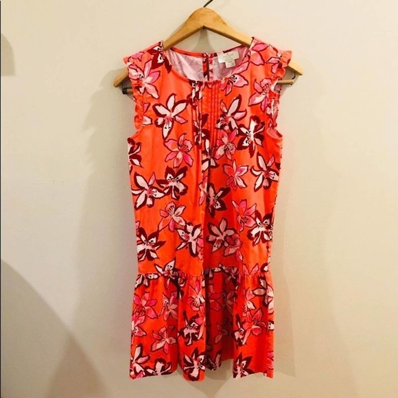 kate spade Other - Kate Spade Tiger Lily Print Dress Pink Girls 14